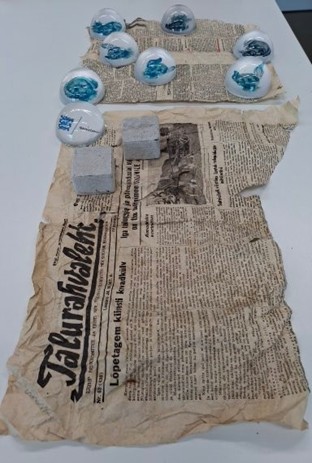 Foto2. Lehtede sirutamine